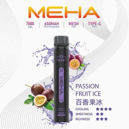 MEHA XBAR 魅嗨小黑條 7000 領航級極強冰感體驗 重塑沁涼入喉的純淨爽快感 3% 黃金比例擊喉力 搭配650mAh穩健電力 台灣現貨 - 图片 5