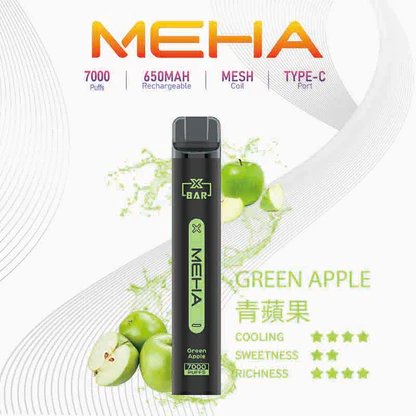 MEHA XBAR 魅嗨小黑條 7000 領航級極強冰感體驗 重塑沁涼入喉的純淨爽快感 3% 黃金比例擊喉力 搭配650mAh穩健電力 台灣現貨 - 图片 10